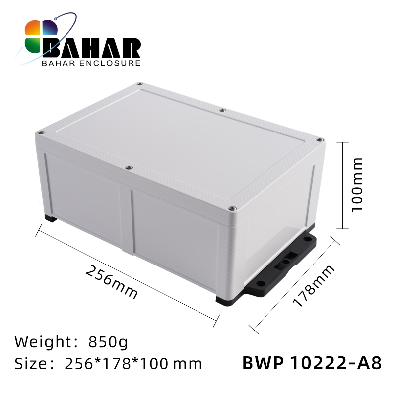 BWP 10222-A (IP68 Waterproof ABS Enclosure, Dustproof Junction Box, Outdoor Electronic Housing)