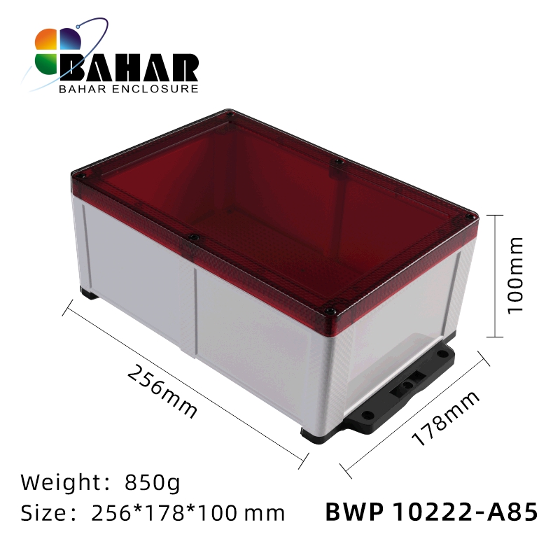 BWP 10222-A (IP68 Waterproof ABS Enclosure, Dustproof Junction Box, Outdoor Electronic Housing)